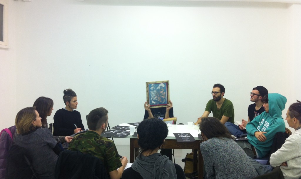 workshop di serigrafia con Associazione MUR