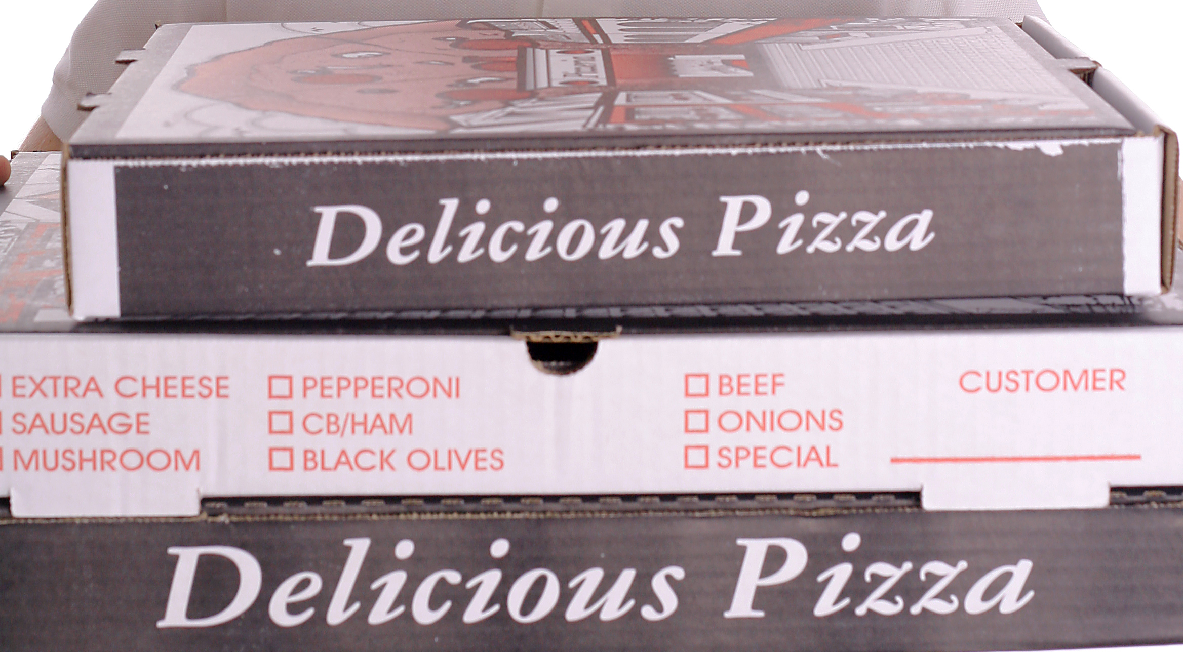 stampare sul cartone della pizza in serigrafia