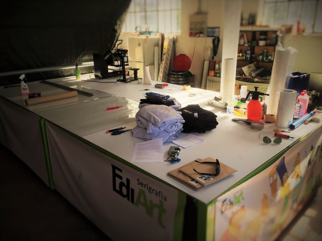laboratorio di stampa EdiArt a Pavia